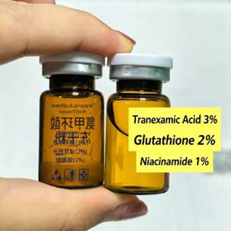 Peptide Complex Serum - 2/5/10 Paar Tranexamsäure- & Glutathion-Peptid-Serum –