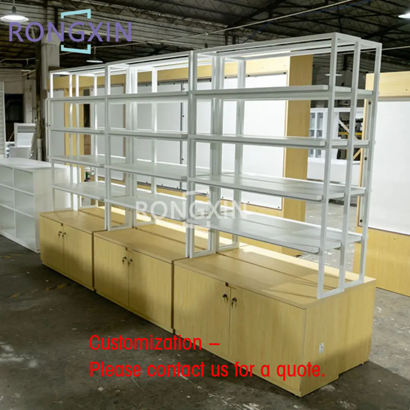 Luxury Skincare Retailers - Maßgefertigtes Luxus-MDF-Displayregal Elegante Vitrine für Hautpflegeprodukte