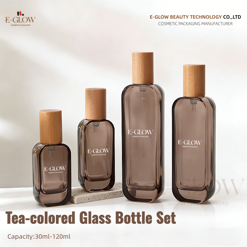 Luxury Skincare Bottles - 【Logo-Anpassung】1 Stück Luxuriöse Flache Quadratische 50ml