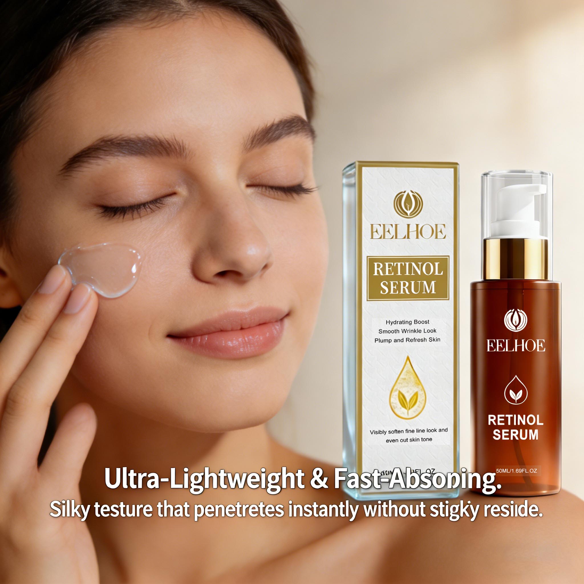 Tripeptide Collagen Boost - Pro Retinol Gesichtsserum Kupfer-Tripeptid-Essenz Kollagen-Stimulierende Straffende
