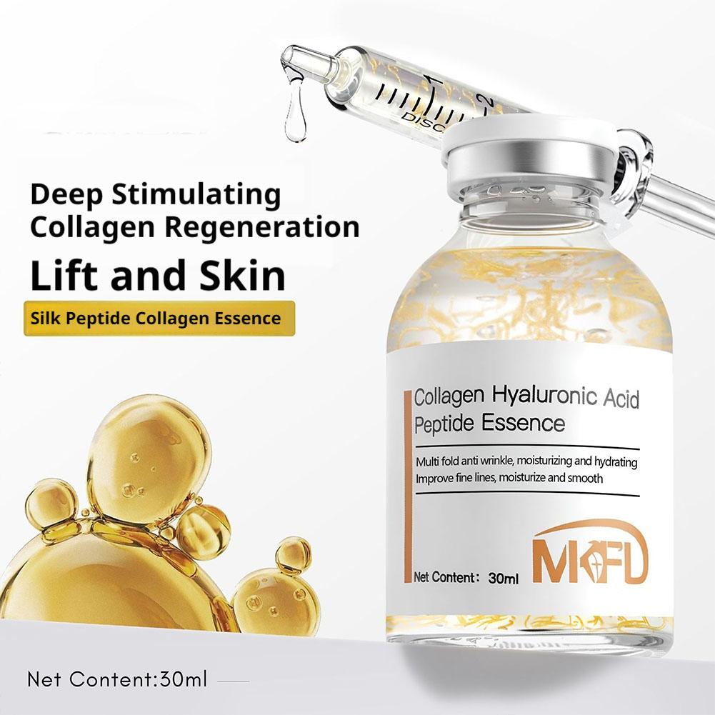 Peptide Complex Serum - Kollagen-Hyaluronsäure-Peptid-Gesichtsserum 30ml Straffendes Gesichtsserum, Feuchtigkeitsspendende &