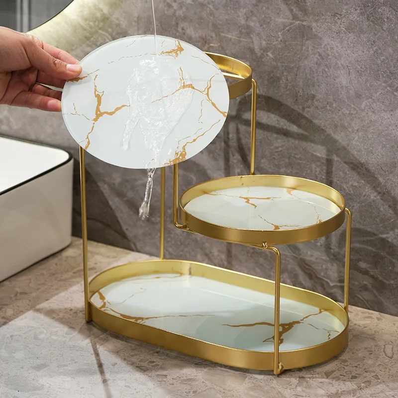 Licht Luxus Arbeitsplatte Rack – Luxury Skincare Dupes Bewertung und Preis