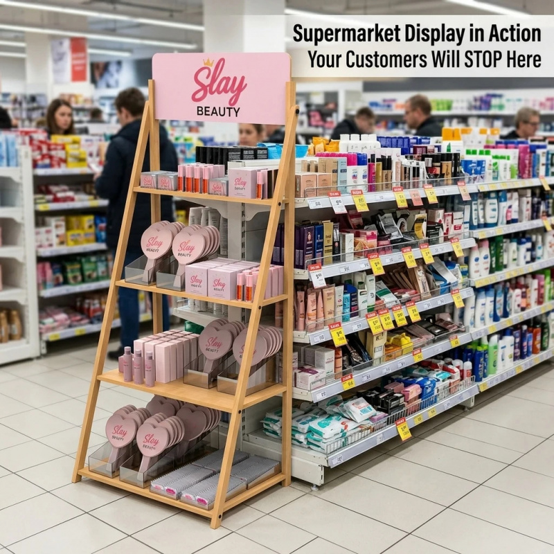 Maßgefertigter Luxus-Holz-Kosm – Luxury Skincare Retailers Bewertung und Preis