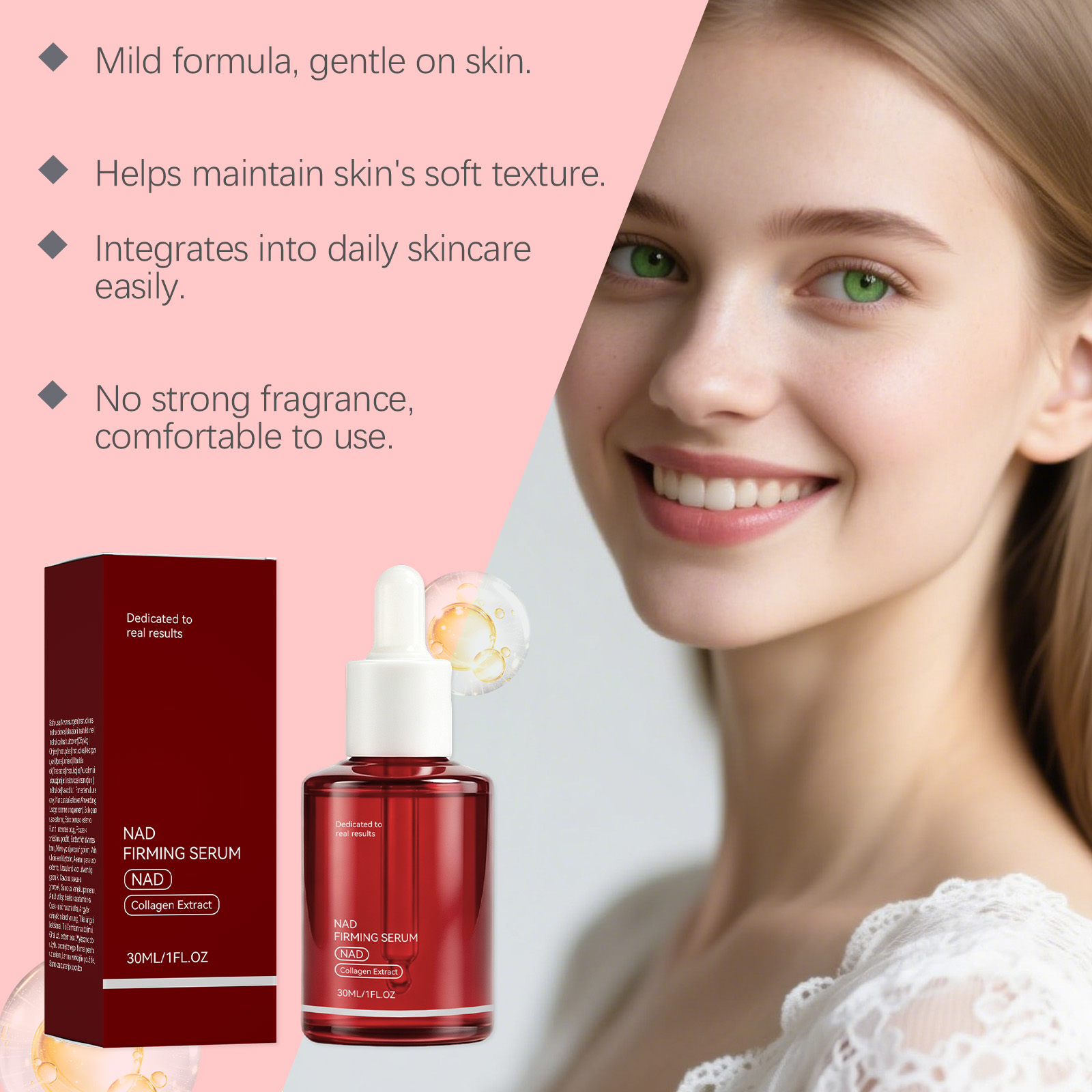 NAD+ Straffendes Gesichtsserum – Peptide Complex Serum Bewertung und Preis