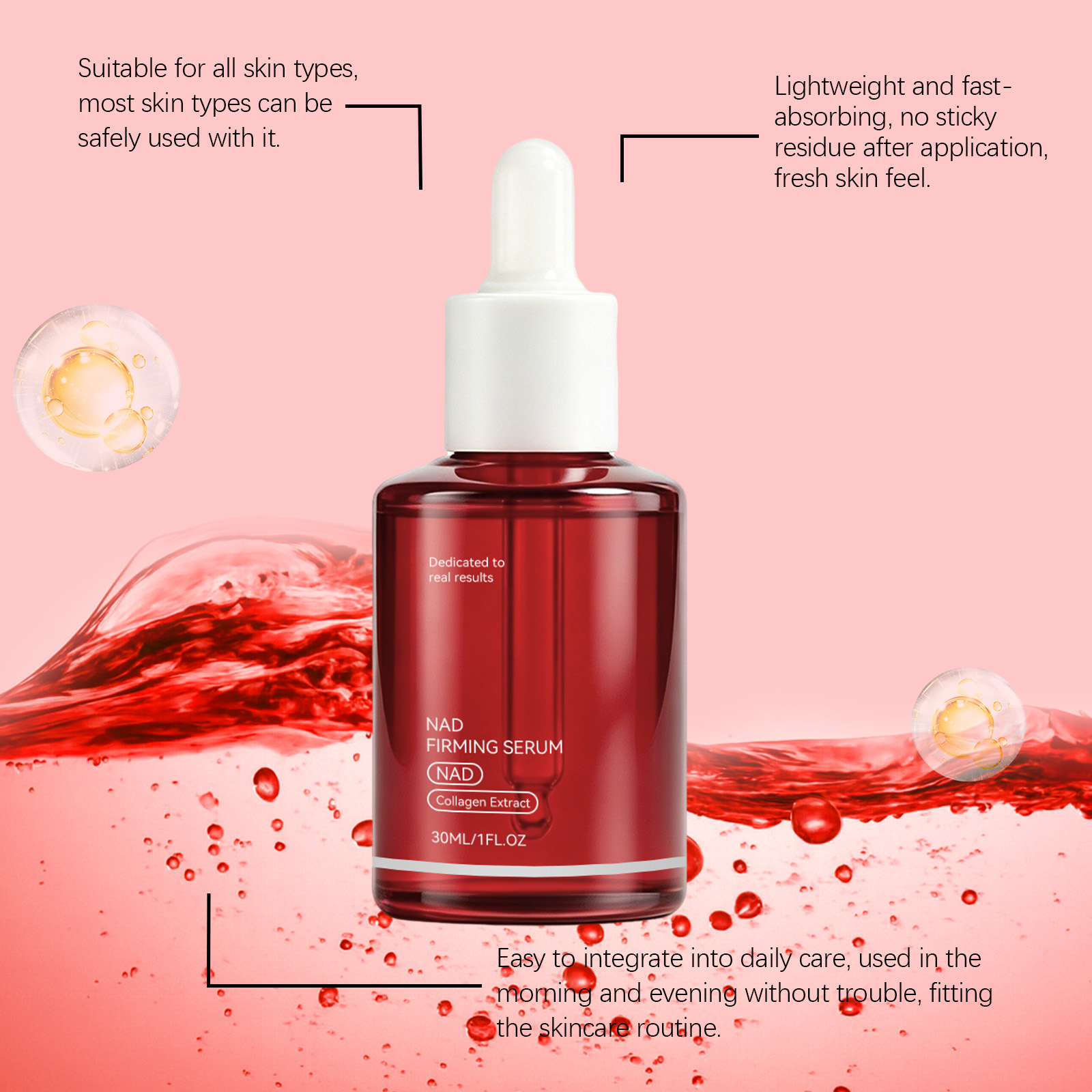 NAD+ Straffendes Gesichtsserum – Peptide Complex Serum Bewertung und Preis